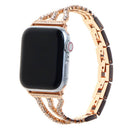 Banda de acero inoxidable con piedras para iWatch disponible en Quetzaltenango.