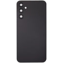 Tapa trasera negra para Samsung Galaxy A24 4G (A245) con orificio para cámara, repuesto Aftermarket Plus.