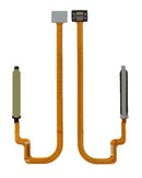 Sensor de huella flex Champagne Gold para Xiaomi Redmi Note 9S, repuesto para lector de huella dañado.