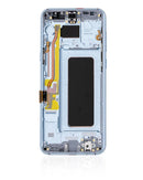 Pantalla OLED para Samsung Galaxy S8 Plus con marco (Azul Coral)1