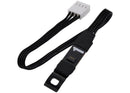 Cable de extensión negro para recondicionador de batería MacBook Pro modelos A1706, A1989, A2442, A2779.
