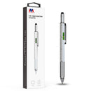 MYBAT LAPIZ OPTICO MULTIFUNCION 6 EN 1 SILVER