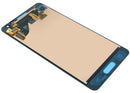 Pantalla LCD original Samsung Galaxy Alpha G850F dorada, para reparación de display roto.