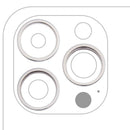 Anillo bisel plateado para cámara trasera de iPhone 14 Pro/Pro Max, repuesto A2659, A2889, A2890, A2891.