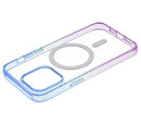 Encuentra en Xela Quetzaltenango el estuche delgado Slim Trance Octave iPhone 14 Pro Max MagSafe en Azul/Lila para proteger tu dispositivo con estilo.