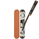 Botón lateral Cosmic Orange Premium para control de cámara iPhone 17 Pro Max, repuesto Apple.