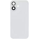 Tapa trasera blanca para iPhone 16 con placa de acero y MagSafe, disponible para reparaciones en Quetzaltenango.