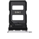 Bandeja SIM blanca de cerámica para Xiaomi 13 Pro (2210132C, 2210132G), repuesto para reparación.