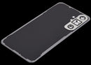 Tapa trasera de vidrio azul para Samsung Galaxy S24 FE con lente de cámara, repuesto Aftermarket Plus.