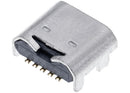 Puerto de carga con soldadura requerida - 05 Pin - Micro B - 4 puntos de anclaje (C132)