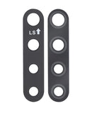 Lente de camara trasera (solo vidrio) con adhesivo para Samsung Galaxy A21 (A215 / 2020) (Paquete de 10)