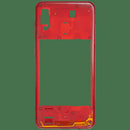 Encuentra la carcasa media roja compatible para Samsung Galaxy A30 en Quetzaltenango.