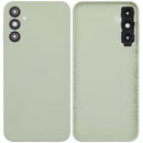 Tapa trasera verde para Samsung Galaxy A14 5G (A146) con orificio para cámara, repuesto Aftermarket Plus.