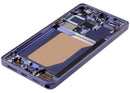 Pantalla de repuesto Samsung Galaxy S26 Ultra 5G Cobalt Violet con marco, ideal para reparación de display LCD roto.