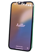 iPhone 13 seminuevo de 128GB en color negro, libre de fábrica con estado como nuevo, certificado y salud de batería al 96%, disponible en Quetzaltenango.