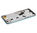 Pantalla LCD refurbished verde para Huawei Nova 10z con marco, lista para repuesto y reparación de display.