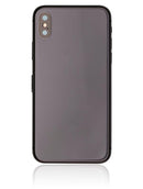 Tapa trasera para iPhone X con componentes pequeños pre-instalados (Gris Espacial)4