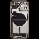 Encuentra tapa trasera con cable flex del puerto de carga y piezas pequeñas para reparación de iPhone 13 Pro Max en Xela Quetzaltenango.