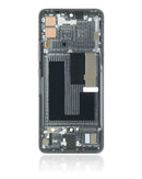 LCD-Frame ZTE Axon 30 Pro 5G negro, repuesto de pantalla A2022 para reparación de display roto.
