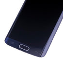 Pantalla LCD frontal refurbished Samsung Galaxy S6 Edge G925F Black Sapphire para reparación de display.