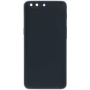 Tapa trasera negra para OnePlus 5 (A5005), repuesto original para reparación de housing dañado.