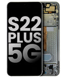 Pantalla con marco OLED usada para Samsung Galaxy S22 Plus en Quetzaltenango (Xela) - Grado B/C, Blanco.