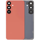 Tapa trasera con lente de cámara Samsung Galaxy S25 Plus 5G en Coral Red disponible para reparaciones en Quetzaltenango.