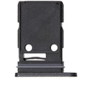 Bandeja SIM individual negra para Samsung Galaxy A37 (A376), repuesto original.