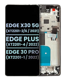 Compra la pantalla con marco original para Motorola Moto Edge Plus, Edge 30 Pro, y Edge X30 5G en Quetzaltenango.