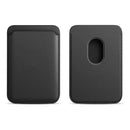 Práctico porta tarjetas magnético de cuero negro en Quetzaltenango, ideal para organizar tus tarjetas de forma segura y elegante.