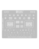 Stencil de reballing BGA AMAOE para iPhone 15 en Quetzaltenango, ideal para reparaciones profesionales.