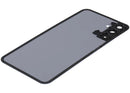 Tapa trasera azul Optimistic para Samsung Galaxy A15 5G con lente de cámara, repuesto sin logo.