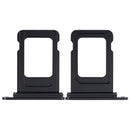 Bandeja para tarjeta SIM para iPhone 15 / 15 Plus (Negro)