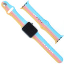 Encuentra en Quetzaltenango el iWatch 42mm con banda de silicona en arcoíris y protector case con vidrio templado en SlowBack.