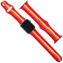 Compra en Xela Quetzaltenango este set de iWatch 38mm con banda de silicona arcoíris y bumper case para proteger tu dispositivo.