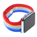 Protege y personaliza tu iWatch 40mm con una banda de silicona rainbow y funda bumper con vidrio templado en Xela Quetzaltenango.