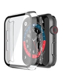 Funda bumper iWatch 41mm CLEAR & Plateado