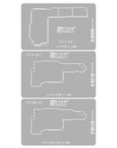 Plataforma magnética Amaoe 3 en 1 para reballing BGA de iPhone 17, 17 Pro y 17 Pro Max (0.12mm), herramienta de microsoldadura.