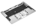 Tapa superior plateada usada para MacBook Pro 15" A1990 (2018-2019) con teclado ISO UK, ideal para reparación.