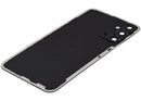 Tapa trasera negra para Samsung Galaxy A24 4G (A245) con orificio para cámara, repuesto Aftermarket Plus.