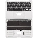 Carcasa superior con teclado para MacBook Air 13" Retina (A2337 / Finales de 2020) (Original usado: Grado A) (Teclado en ingl√©s) (Plata)