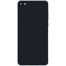 Pantalla original Huawei P40 (ANA-NX9) con frame azul para reparación y cambio de display.