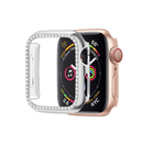 Funda iWatch 42mm Stone PC Bumper con cristal templado SILVER