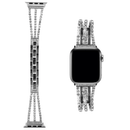 Correa de acero inoxidable con piedras para iWatch disponible en Quetzaltenango.