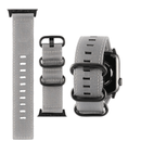 Correa iWatch de oxford tejido activo color gris, disponible en Xela Quetzaltenango.
