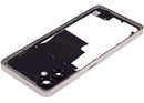 Marco medio dorado compatible para Samsung Galaxy A06 (A065 / 2024) disponible para reparaciones en Xela Quetzaltenango.