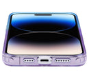 Encuentra en Xela Quetzaltenango el estuche delgado Slim Trance Octave iPhone 14 Pro Max MagSafe en Azul/Lila para proteger tu dispositivo con estilo.