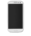 Pantalla con marco Samsung Galaxy S3 (i535 / S968C) (Blanco)