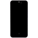 Pantalla OLED morada refurbished para OPPO Reno 13 con marco, ideal para reparación de display roto.