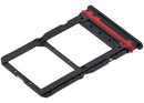 Bandeja SIM negra para Motorola Moto G57 Power (XT2537-5), repuesto original para tarjeta chip.